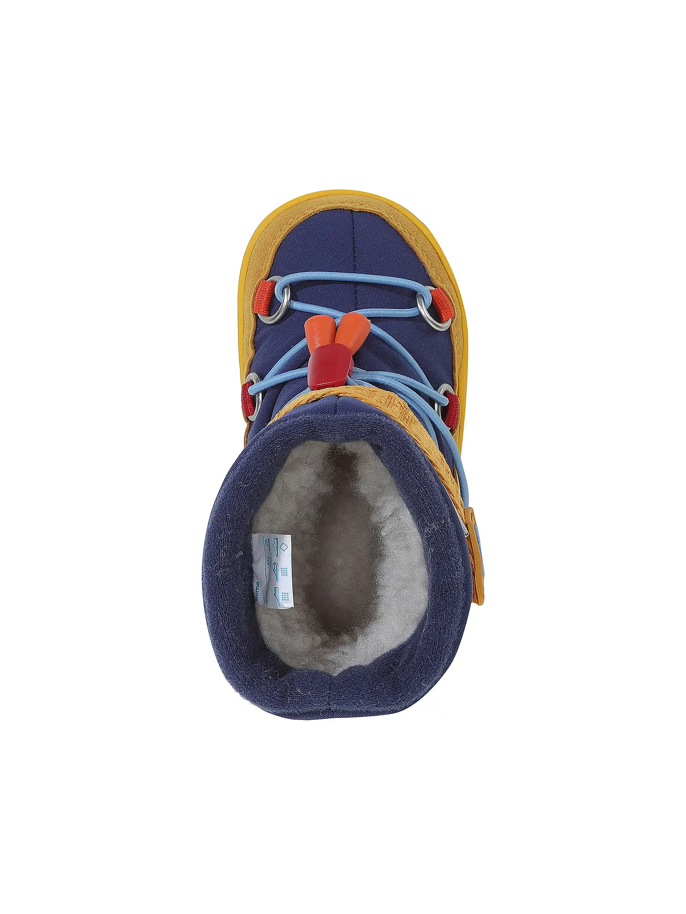 AFFENZAHN | Kinder Winterstiefel SNOWY FROSCH | dunkelblau